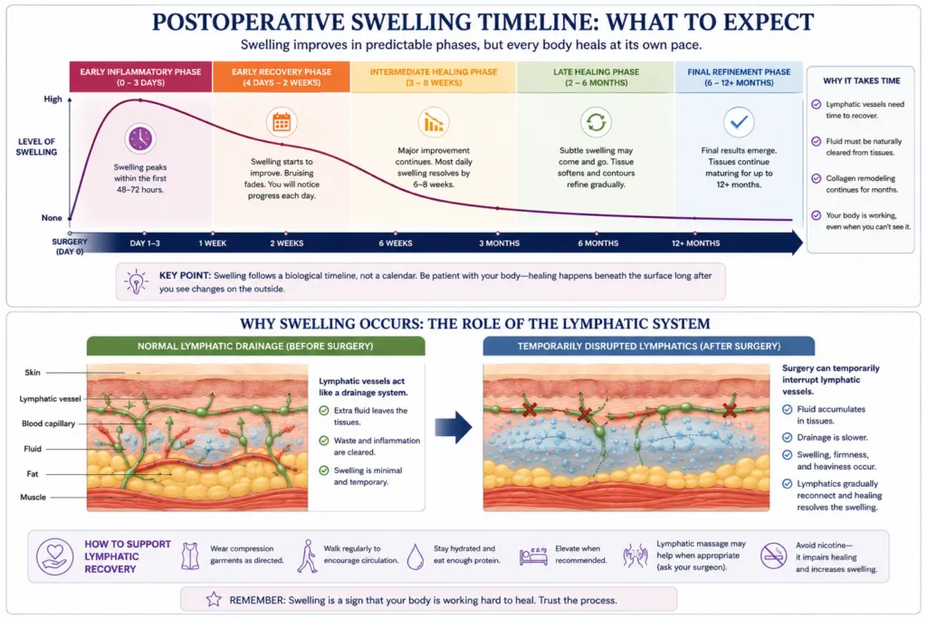 Why Does Swelling Last So Long After Plastic Surgery?